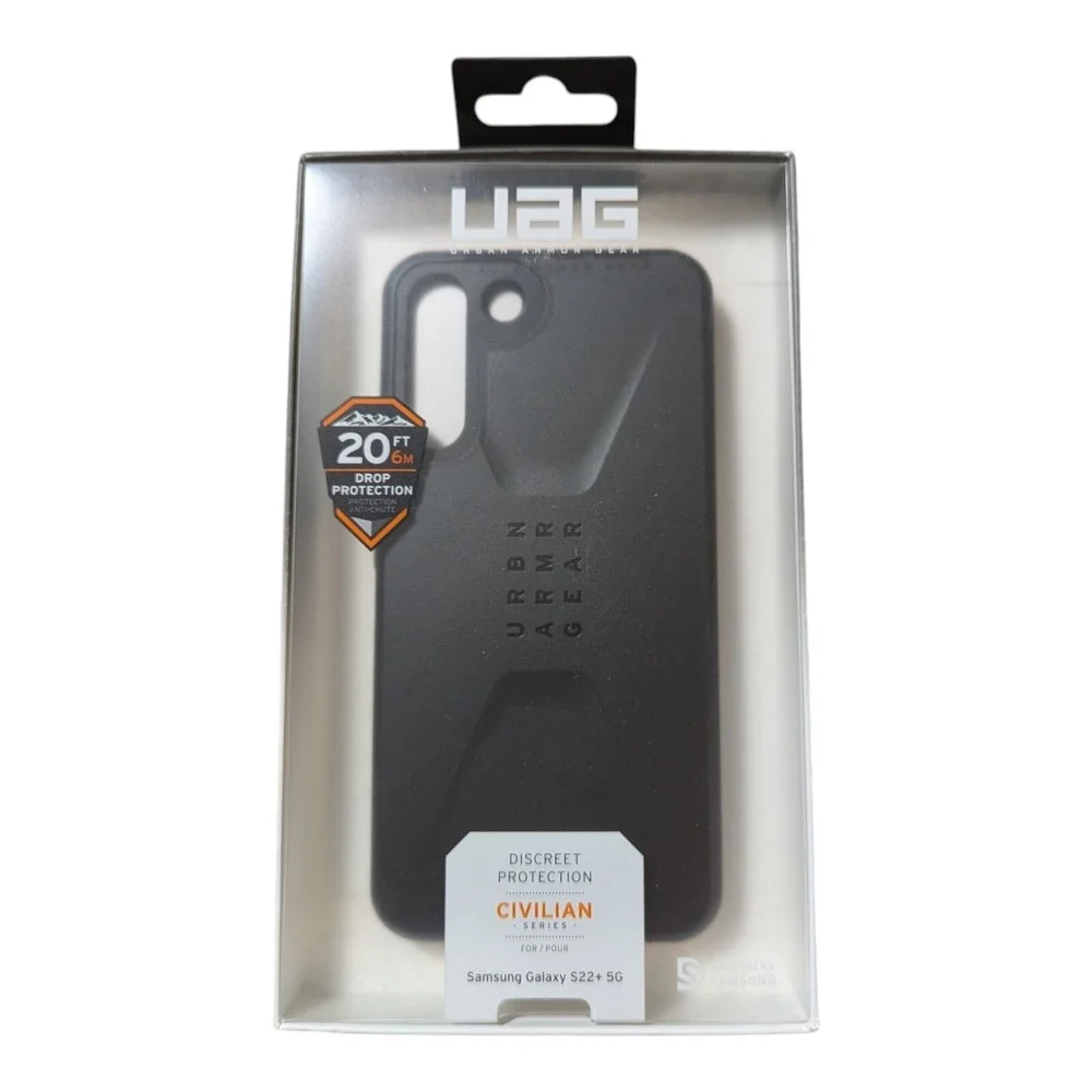 H8. UAG Civilian Series Case for Samsung Galaxy S22+‎ Plus 5G - Black